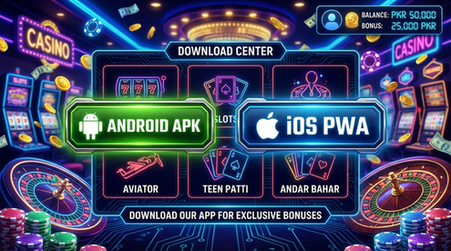 Main screen of PK Lobo Game download page for PK players