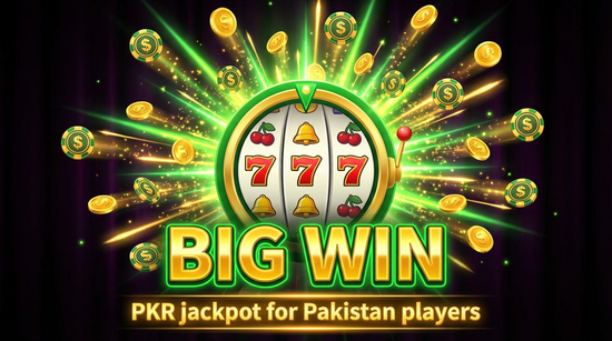 Big win animation on PK Lobo Game slot game